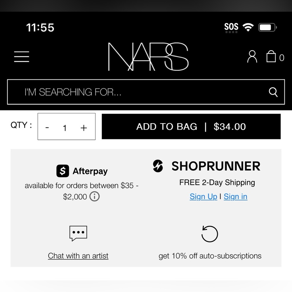 NARS lipstick - Picture 9 of 9
